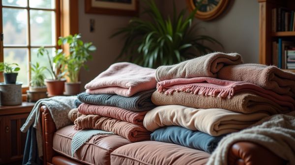 7 astuces pour sélectionner le plaid idéal pour un intérieur chaleureux