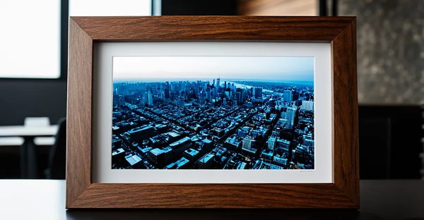 Cadre personnalisé pour immortaliser votre lieu de rencontre