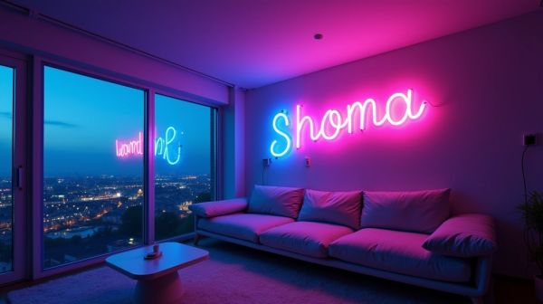 Personnaliser un néon LED sur mesure pour votre décoration