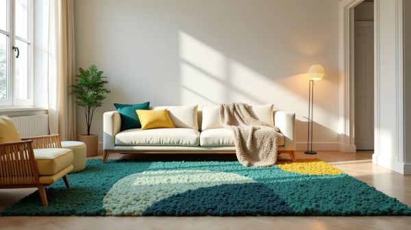 Transformez votre espace avec un tapis personnalisé tufting unique